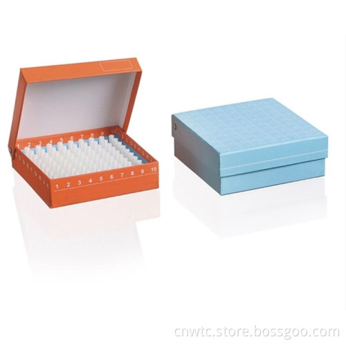 100 Holes 1.8ml Paper Freeze Cardboard Cryotube Box: Product Title and Search Engine Keyword Cluster